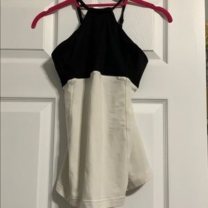 Lululemon Black and White Tank Top